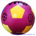 Purple Color Smooth Surface Rubber Football Promotion Gift